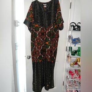 Sparkling maxi one size fits all dress